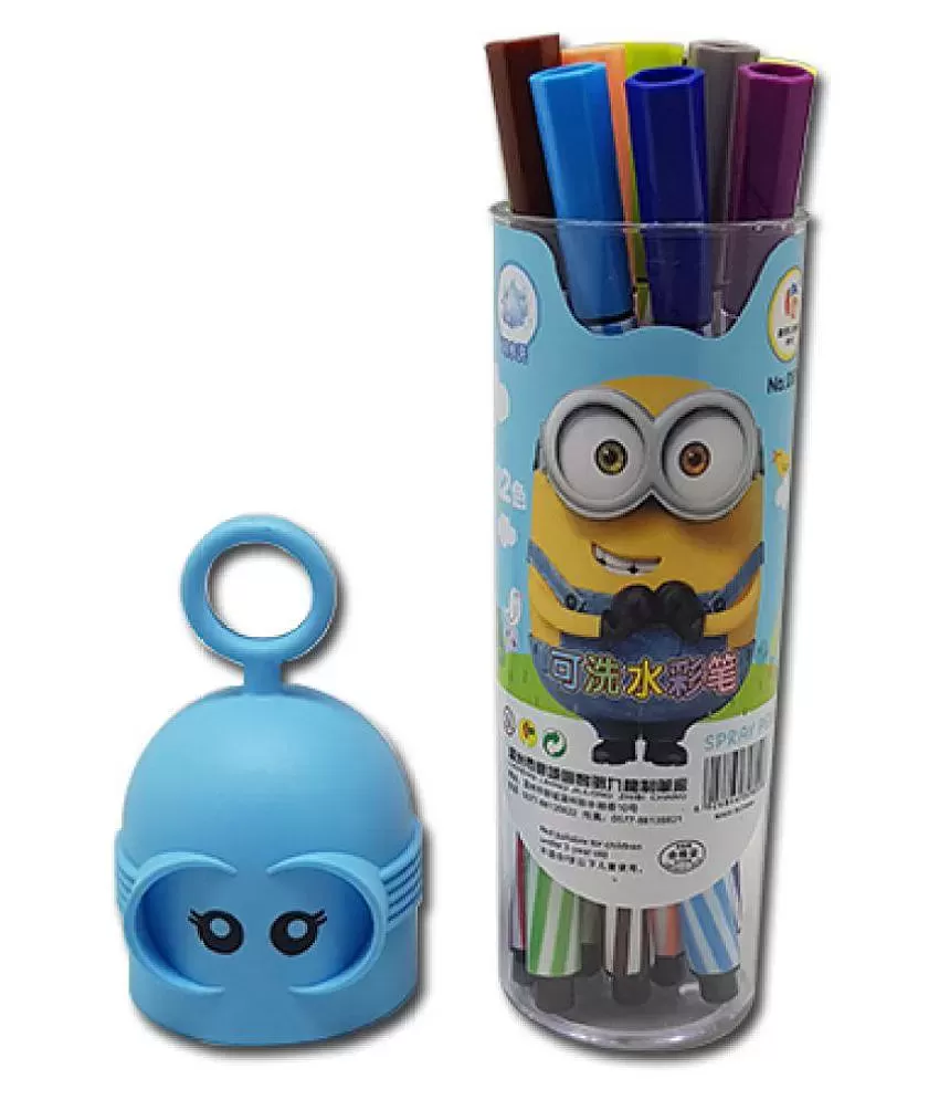 6175 Minions Sketch Pen Set with Attractive Designed – Sky Shopy