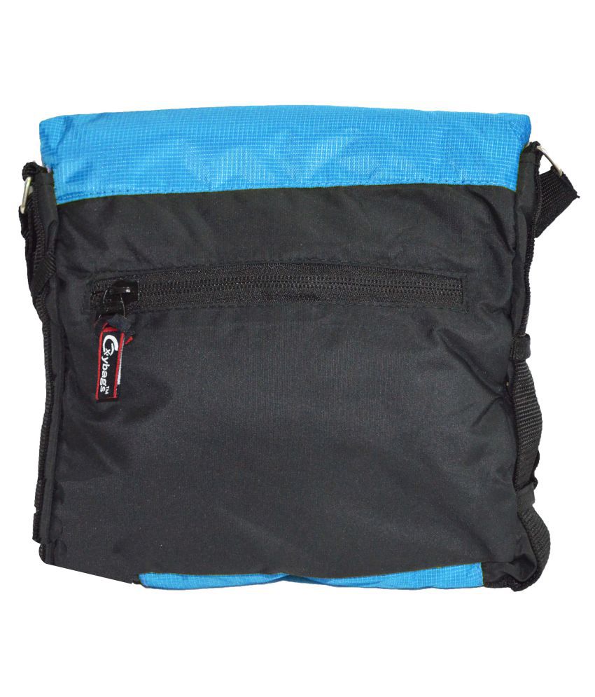 JG Shoppe Blue Nylon Sling Bag - Buy JG Shoppe Blue Nylon Sling Bag Online at Best Prices in ...