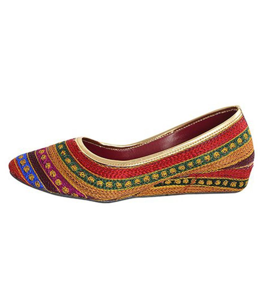 multi coloured wedges