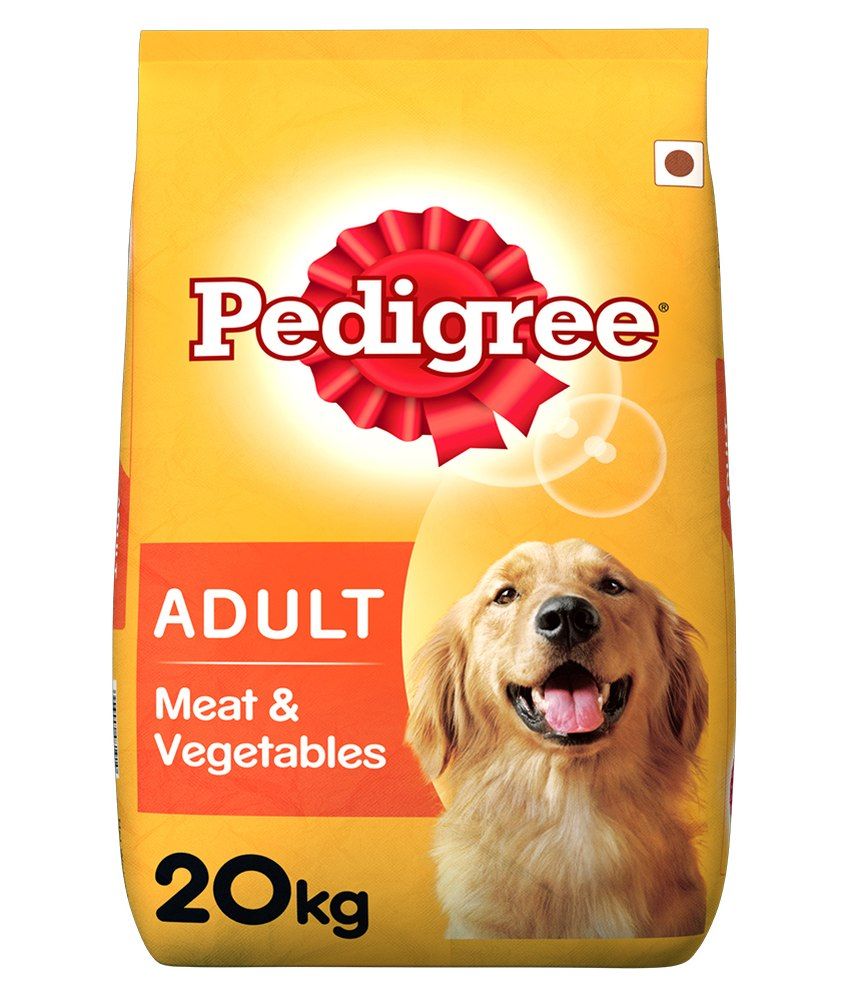Pedigree (Adult Dog Food) Meat & Vegetables, 20 kg Pack Buy Pedigree