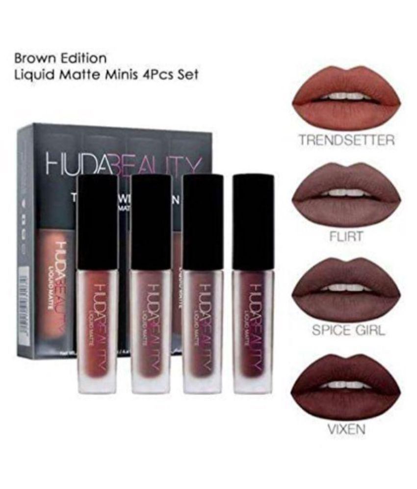 Huda Beauty Liquid Lipstick BROWN EDITION 8 ml Buy Huda Beauty Liquid