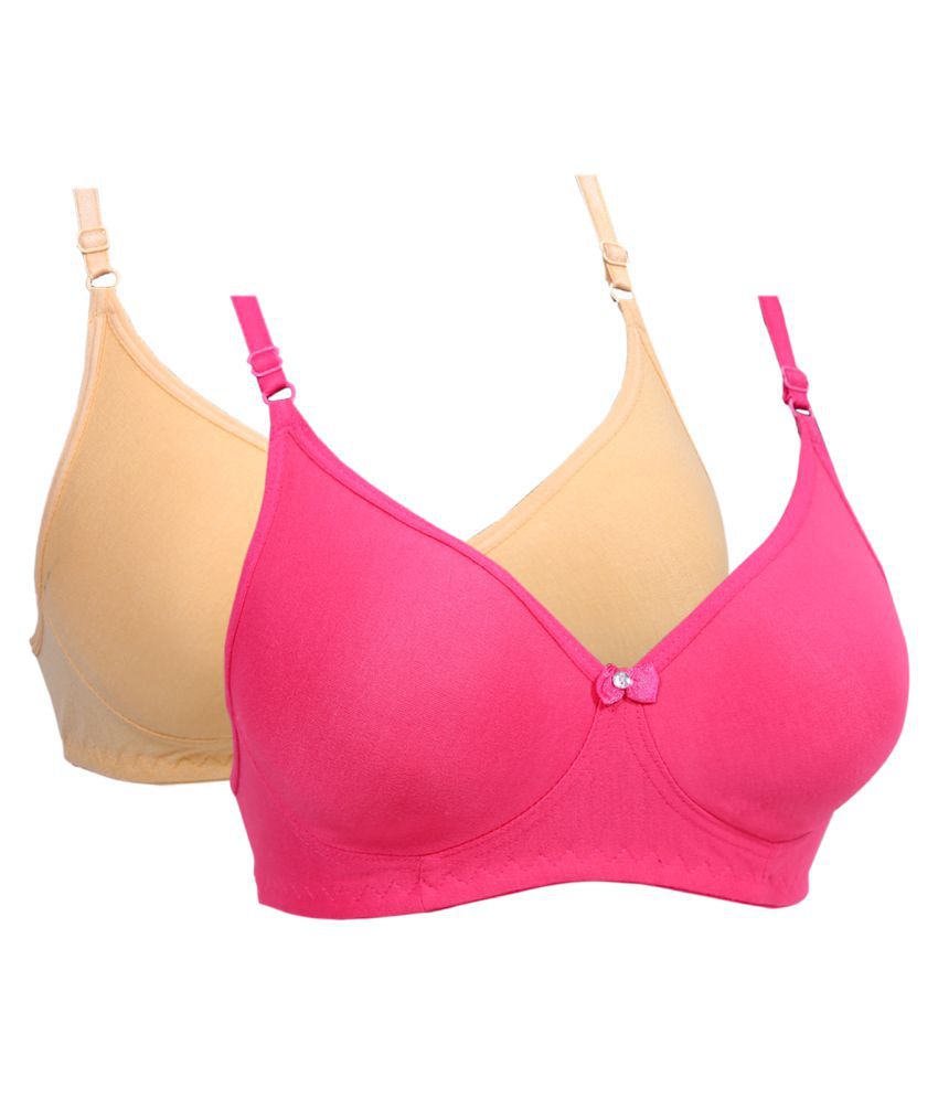 Buy My Beauty Cotton Seamless Bra Online at Best Prices in India - Snapdeal