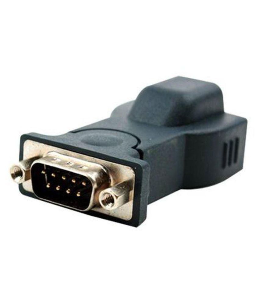 Storite BAFO USB to Serial DB9 Adapter Convertor with Driver CD - Black ...