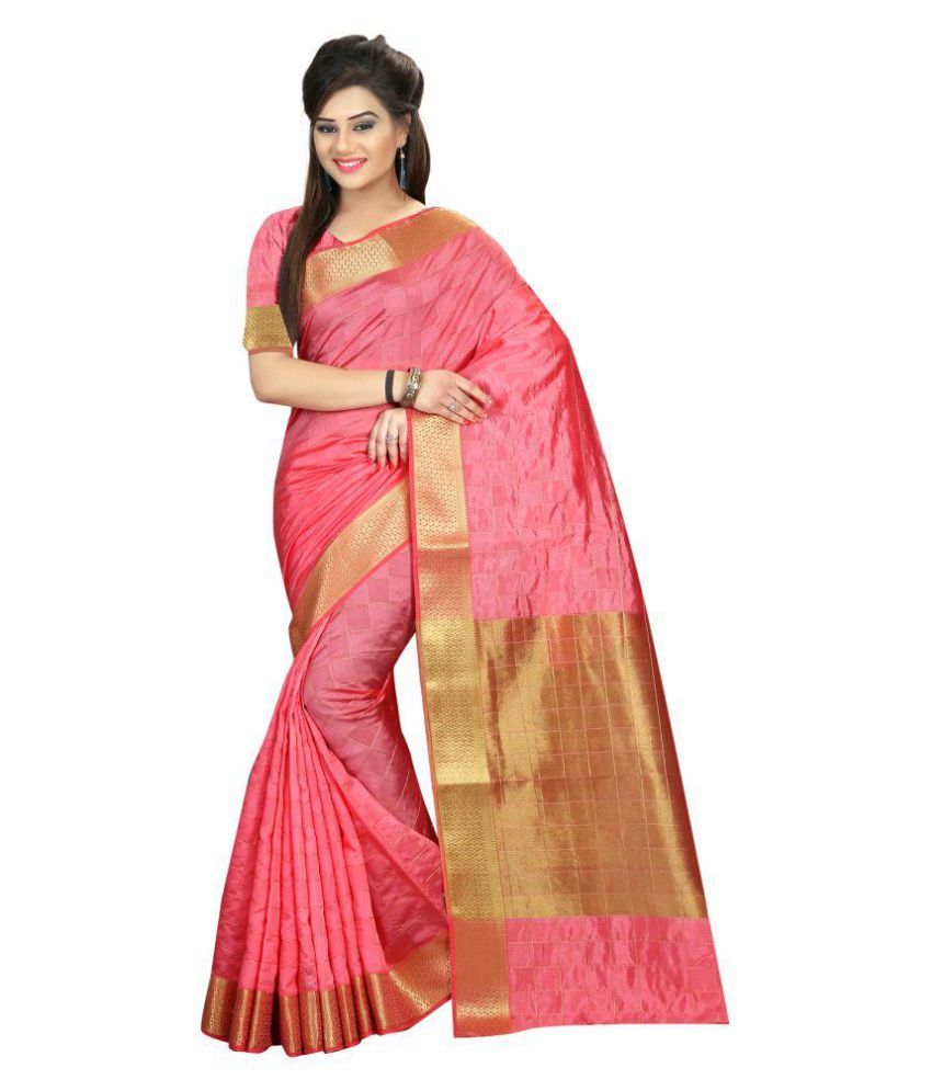 Mavani Multicoloured Art Silk Saree - Buy Mavani Multicoloured Art Silk ...