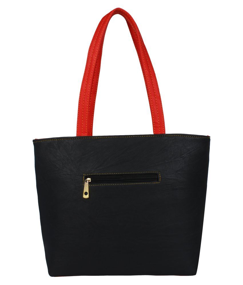 Ayeshu Black Fabric Shoulder Bag Buy Ayeshu Black Fabric Shoulder Bag