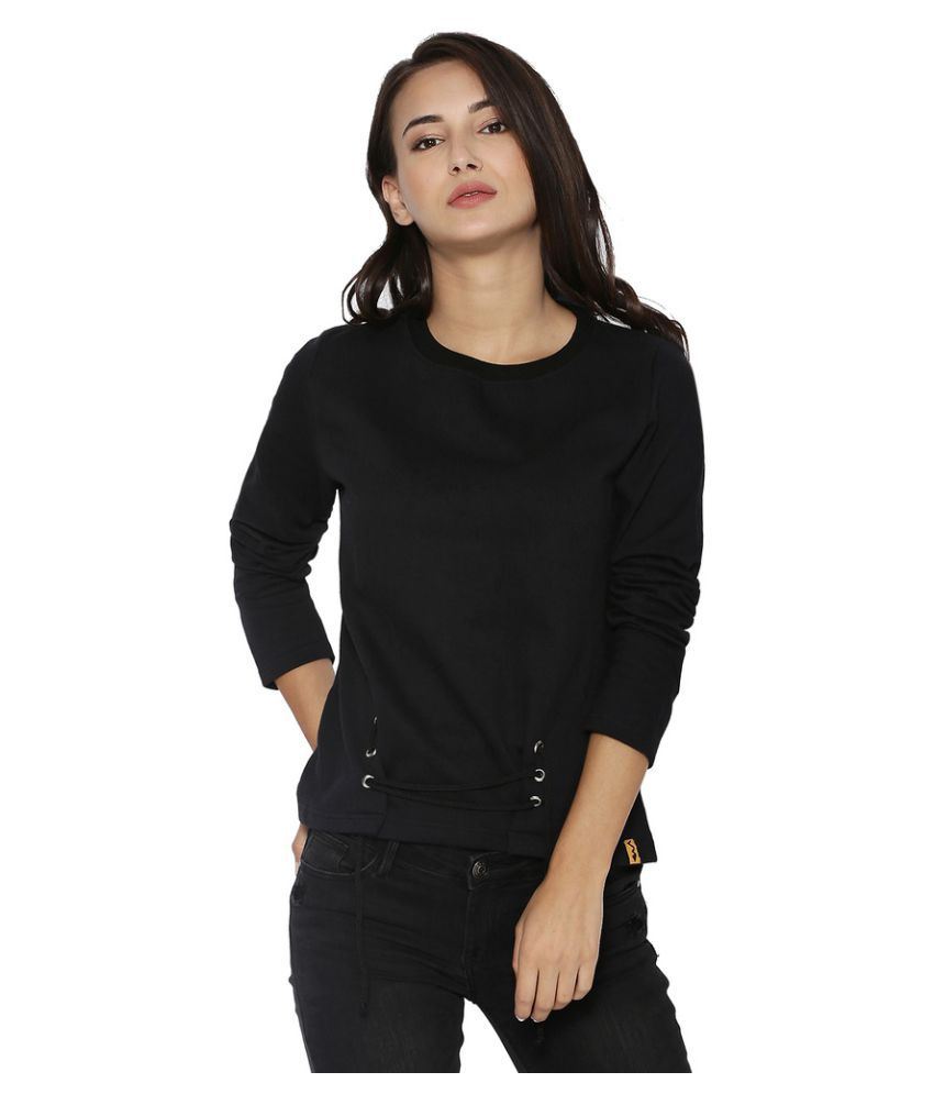     			Campus Sutra Cotton Non Hooded Sweatshirt