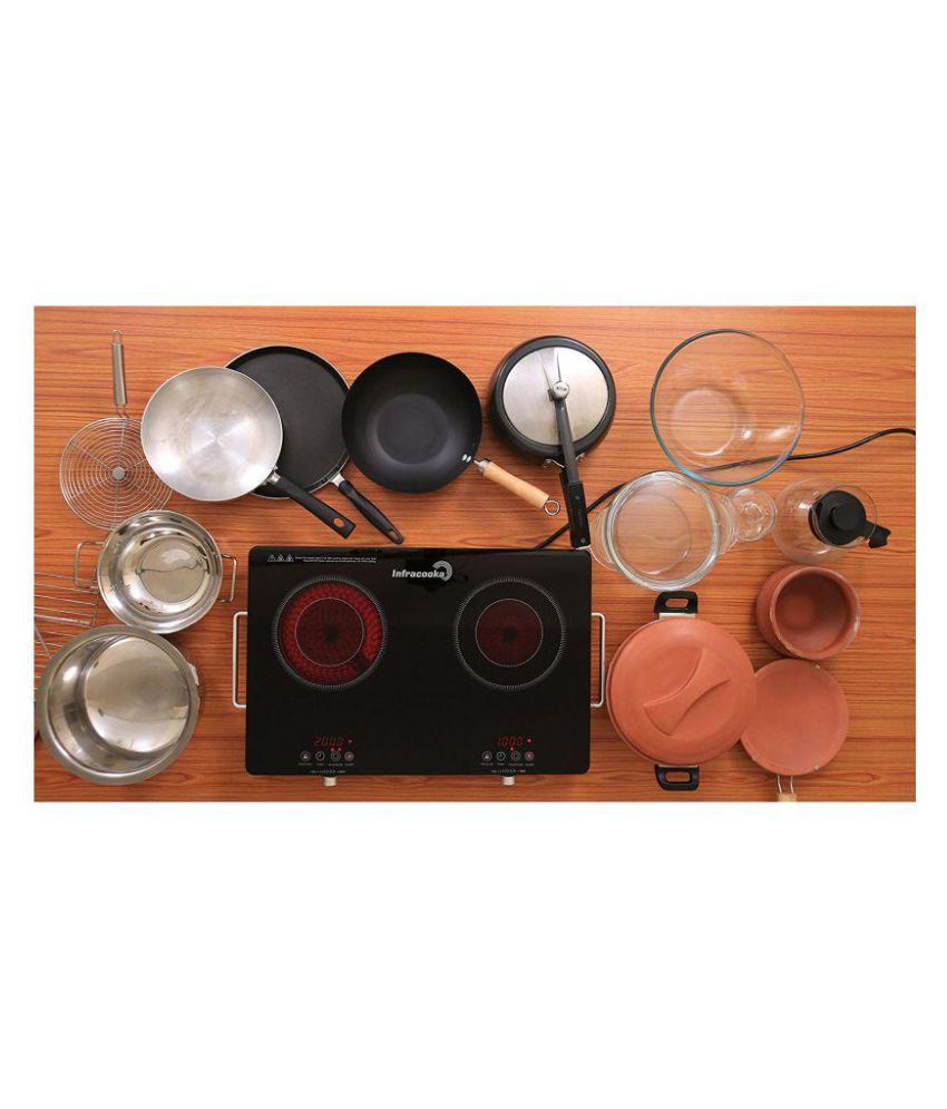 smithcucina infracooka double burner