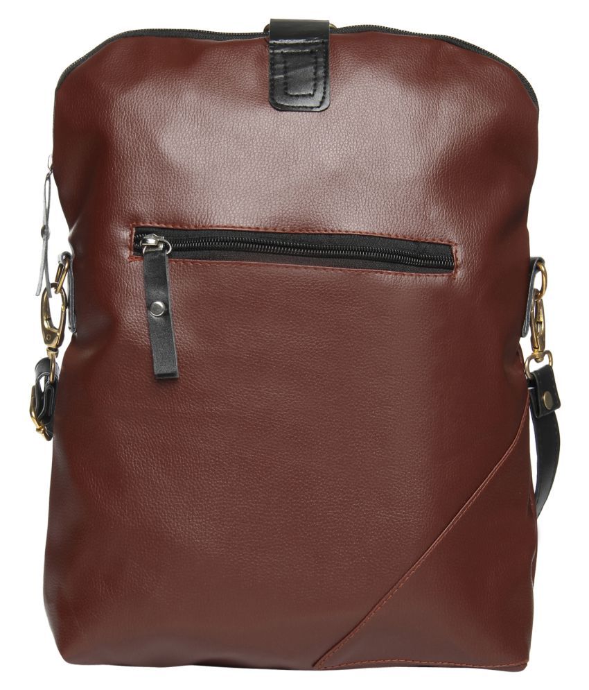mk brown sling bag
