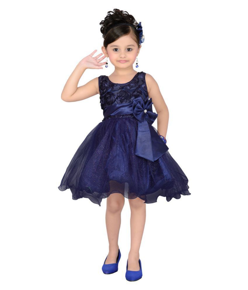 satin full frock