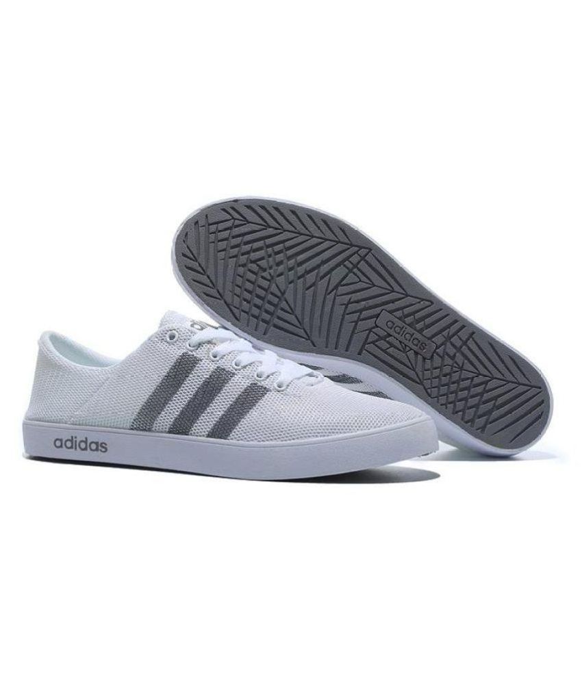Adidas Neo Sneakers White Casual Shoes - Buy Adidas Neo Sneakers White Casual Shoes Online at Best Prices in on