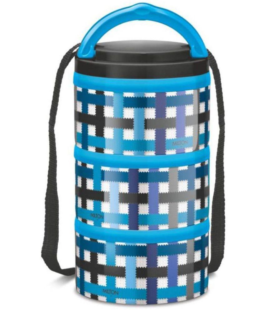 Milton Multicolour Virgin Plastic Lunch Box Buy Online at Best Price