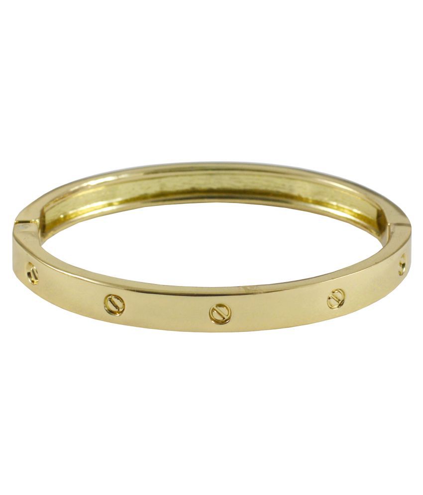 Rejewel Broad Bracelet With High Gold Plated: Buy Rejewel Broad ...