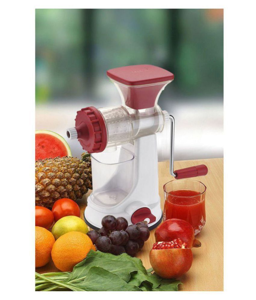 WDS Real Ganesh Fruit & Vegetable Clear Barrel Juicer Multipurpose Hand