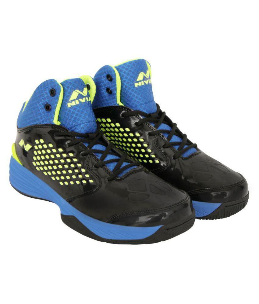 Nivia Bs-173 Blue Basketball Shoes-17311: Buy Online at Best Price on ...