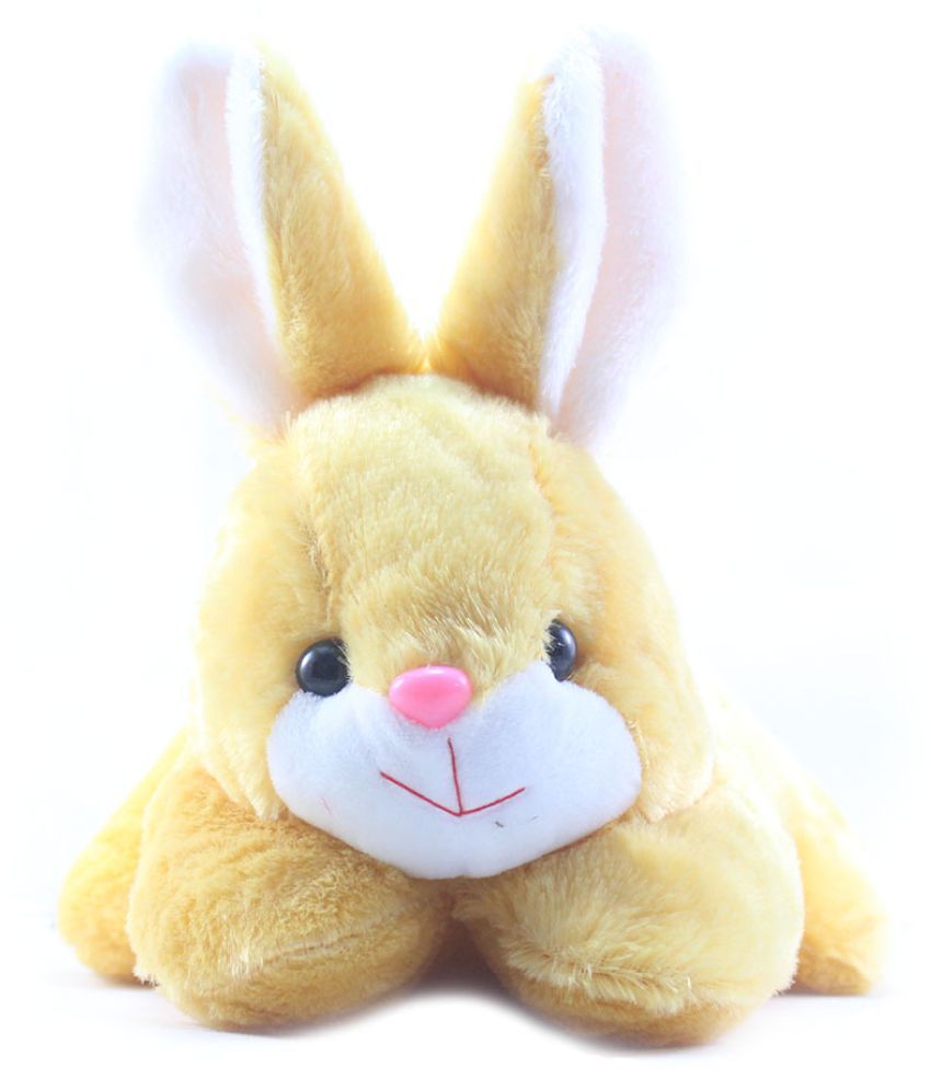     			Tickles Rabbit Stuffed Soft Plush Animal Toy for Kids (Size: 26 cm Color: Brown)