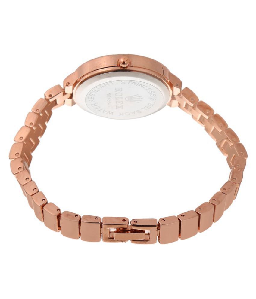 Shop In Style Oyster Perpetual Everose Gold Rose Watch For