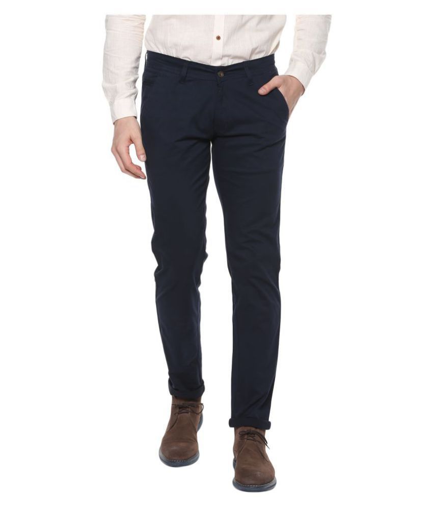 mens navy blue slim fit chinos