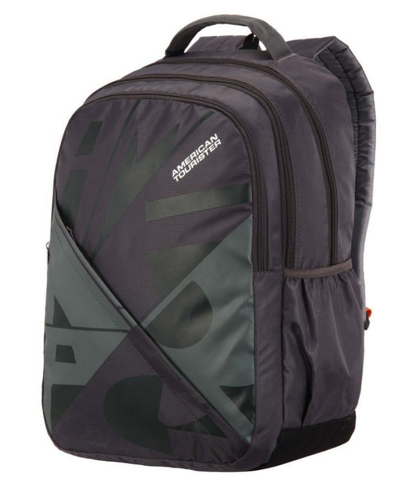 American Tourister GREY BOOM Backpack Buy American Tourister GREY BOOM Backpack Online at Low