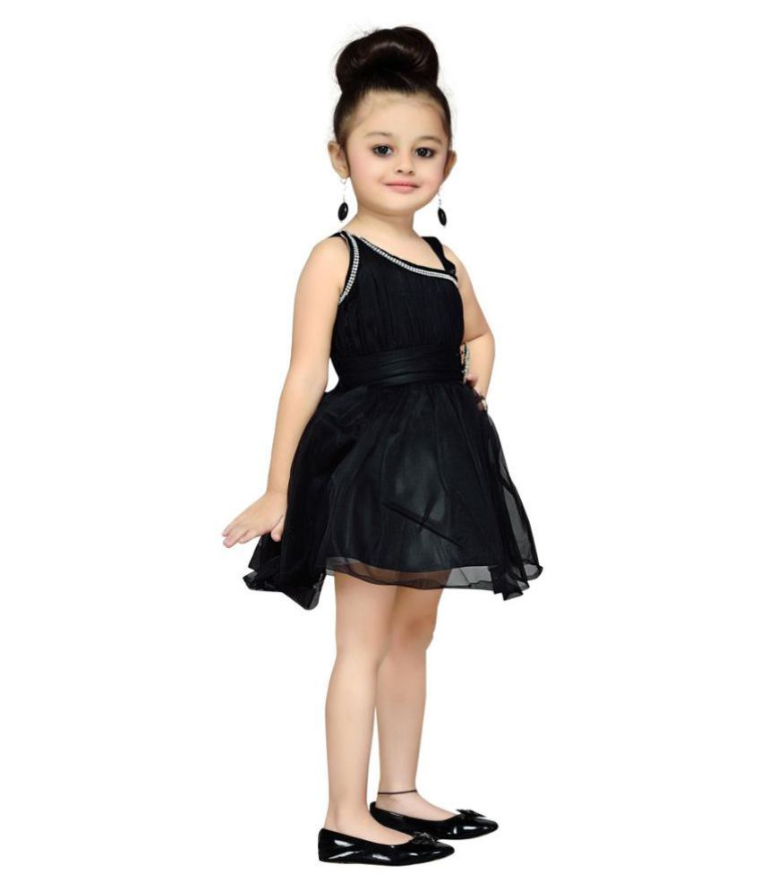 black and white party frock