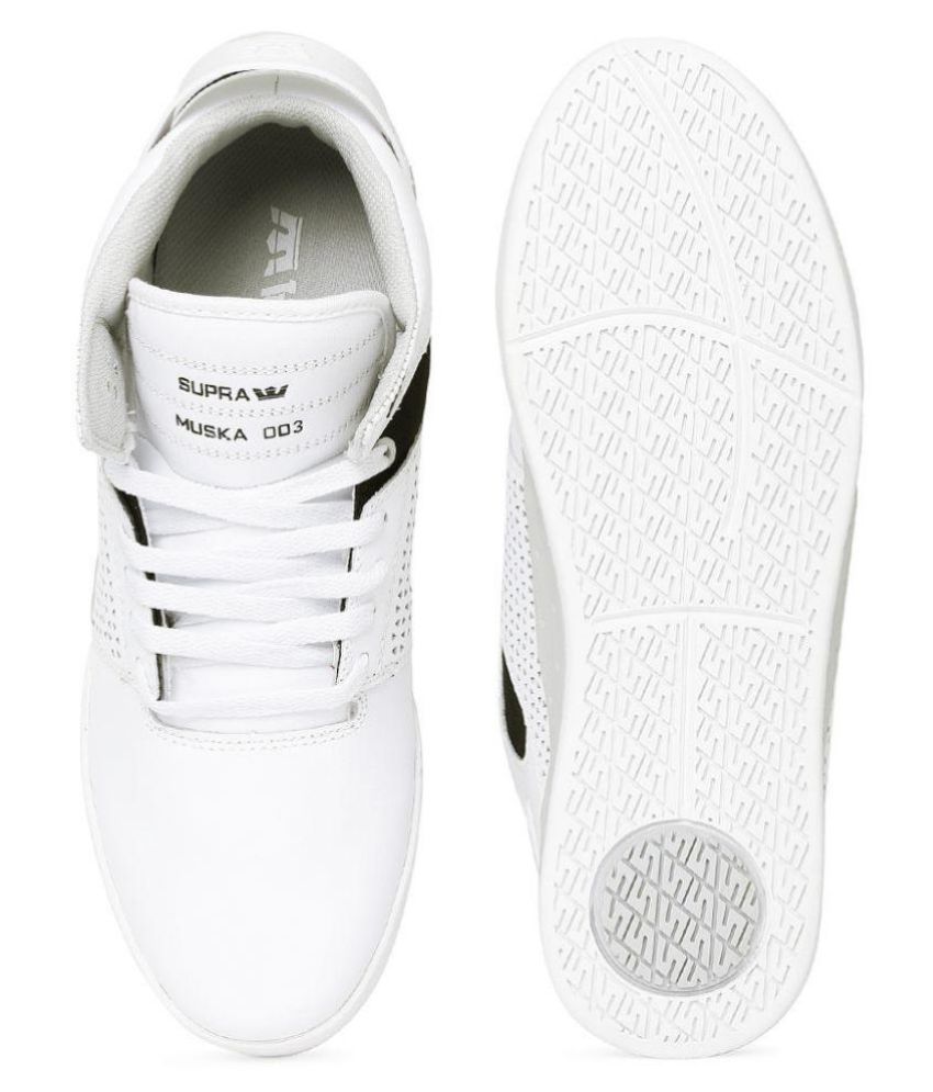 Supra Sneakers White Casual Shoes - Buy Supra Sneakers White Casual ...