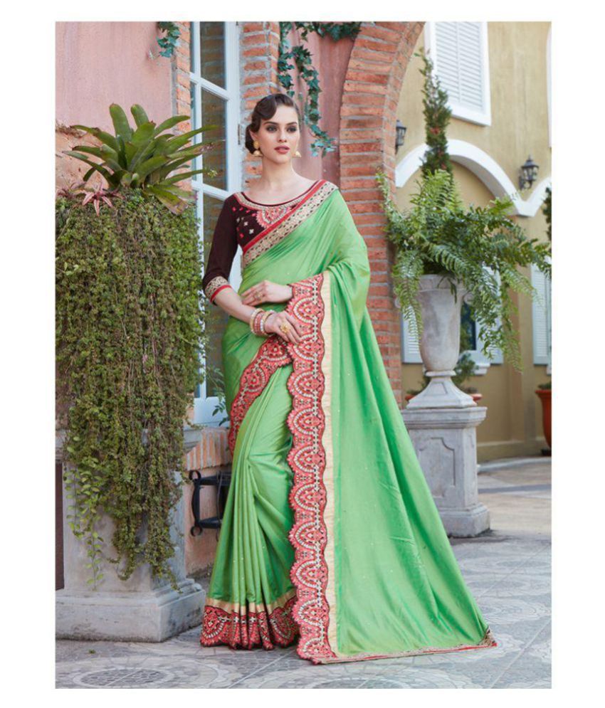 Royal Sari Multicoloured Georgette Saree - Buy Royal Sari Multicoloured ...