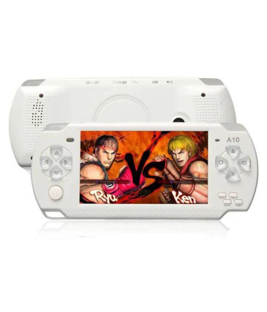     			STARK CLASSIC PSP GAME PLAYER 4 GB with INBUILT 10000 GAMES  (White) ( PSP )