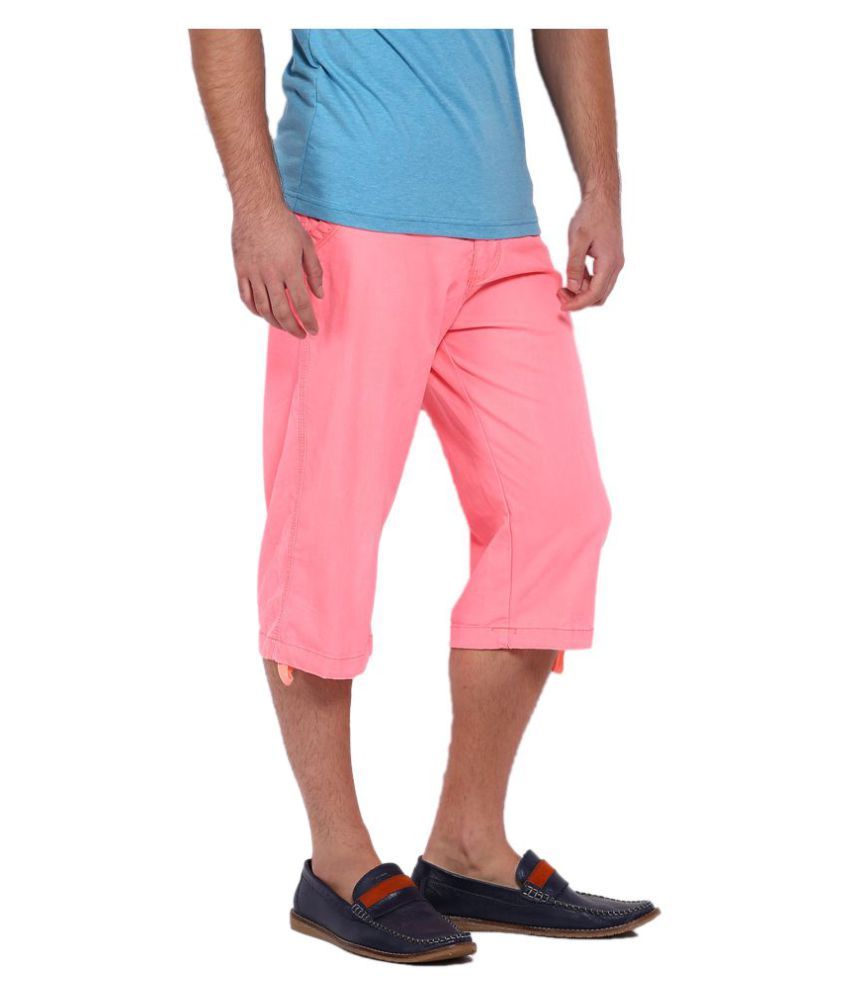 SPORTS 52 WEAR Peach Shorts - Buy SPORTS 52 WEAR Peach Shorts Online at Low Price in India 