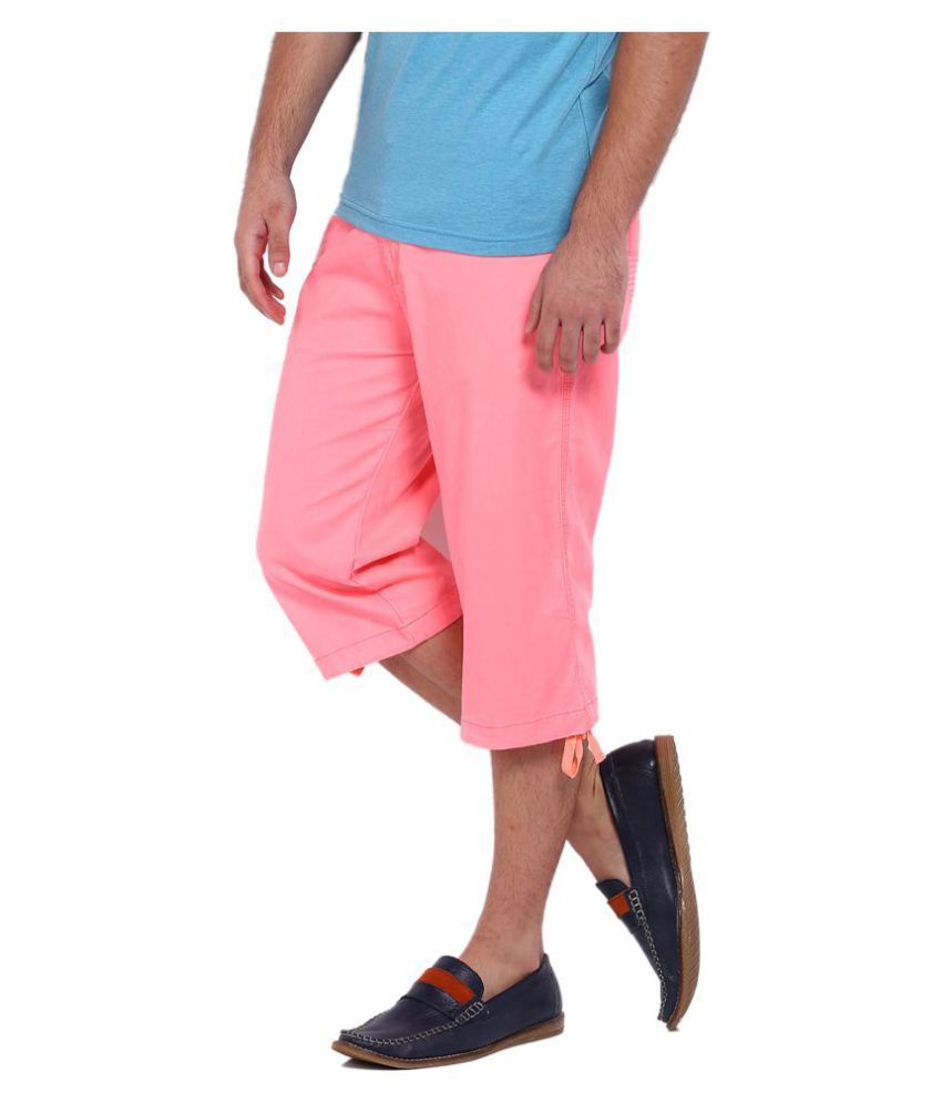 SPORTS 52 WEAR Peach Shorts - Buy SPORTS 52 WEAR Peach Shorts Online at Low Price in India 
