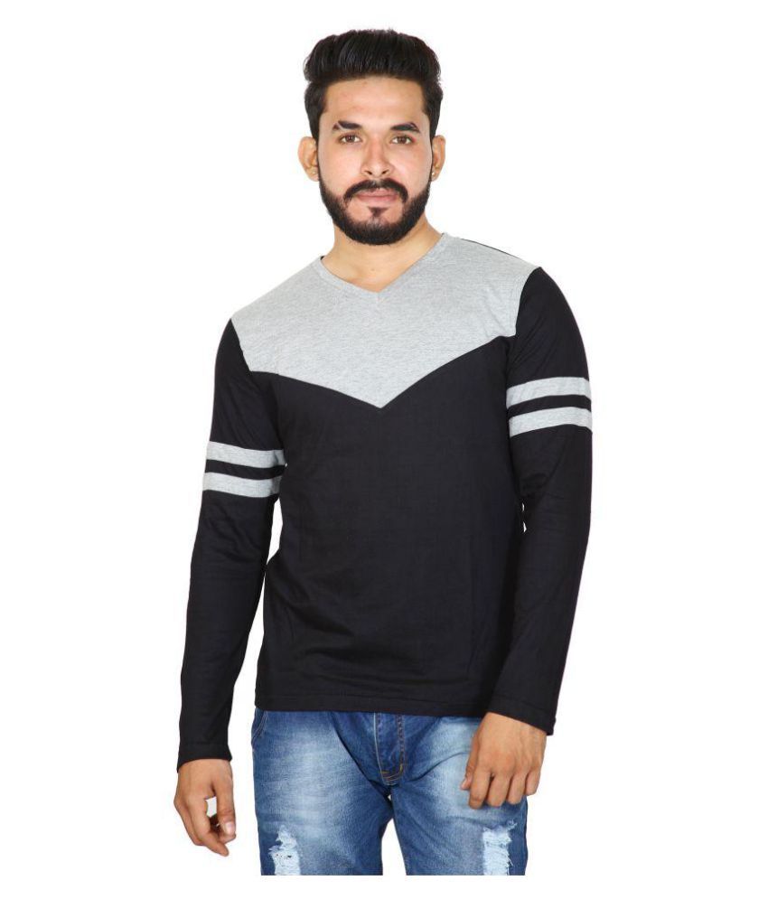 BYC Black V-Neck T-Shirt - Buy BYC 