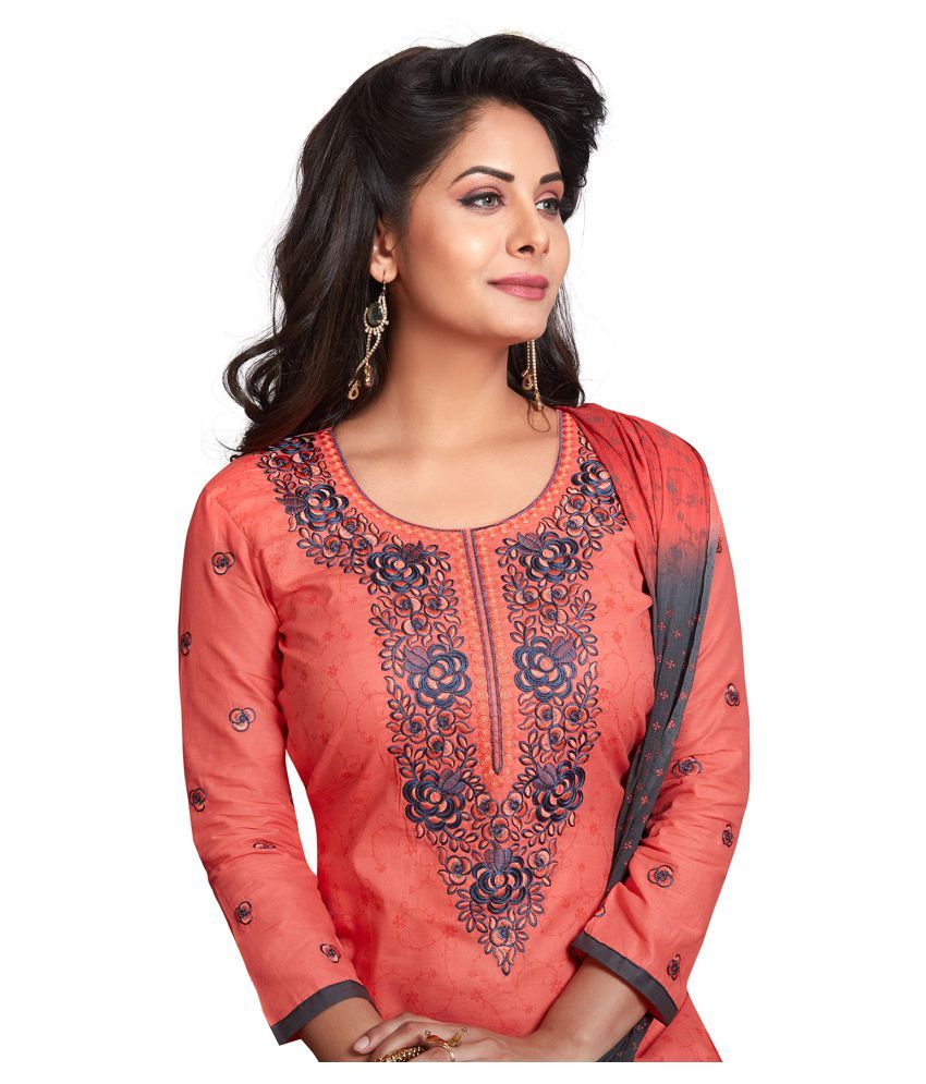 salwar top material