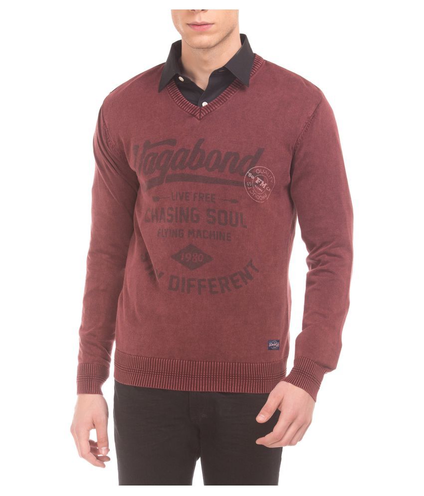 flying machine sweater