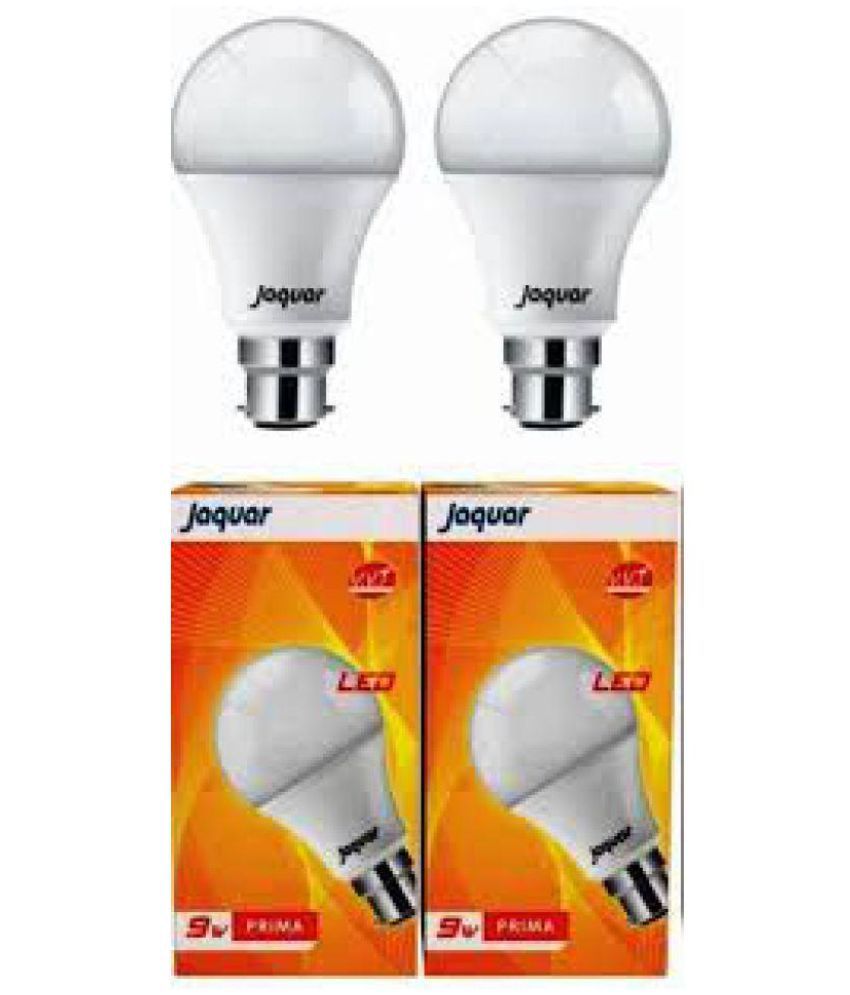 Jaquar 7W,9W LED Bulb Cool Day Light - Pack of 4: Buy Jaquar 7W,9W LED