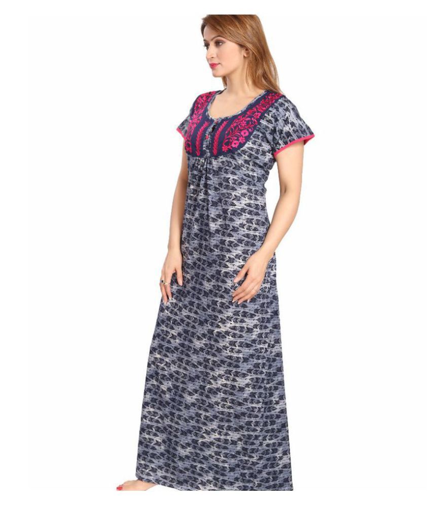 full sleeve cotton nighty online india