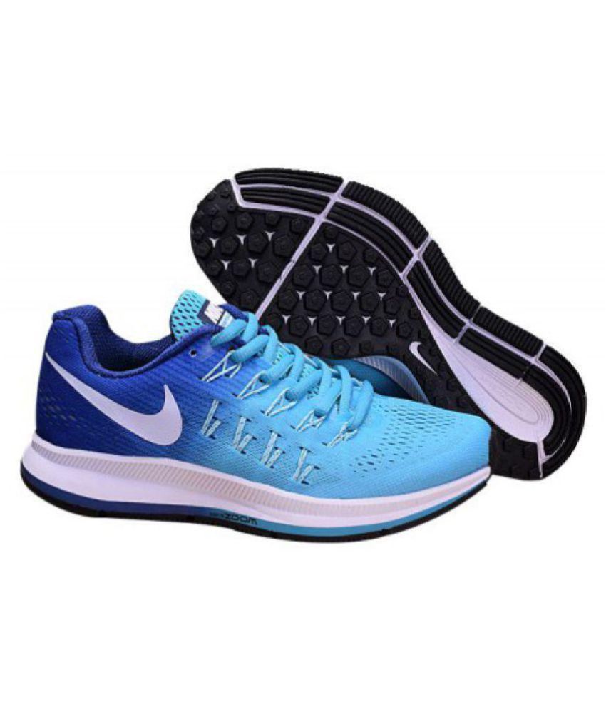 nike 1 pegasus 33 blue running shoes