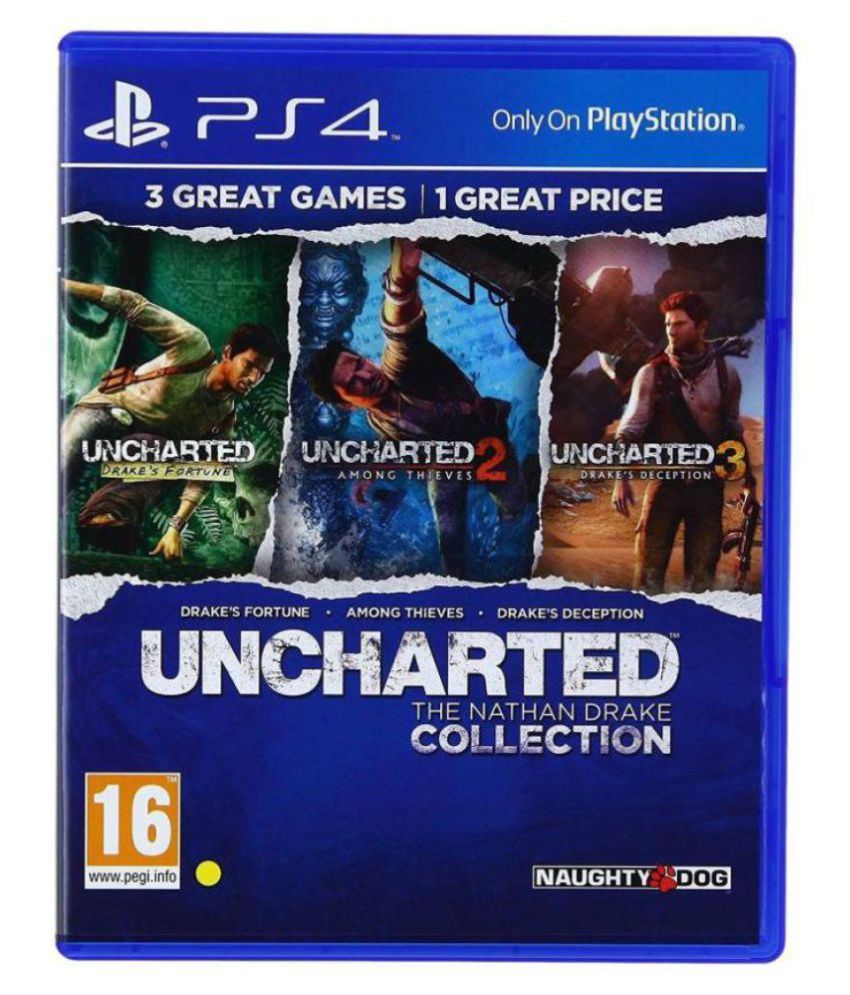 Buy Sony Playstation 4 1TB Console ( Uncharted 4 and Uncharted ...