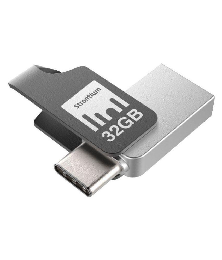 Strontium Nitro Plus 32 GB Type-C USB 3.1 Flash Drive