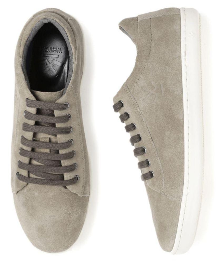 wrong Sneakers Beige Casual Shoes - Buy 
