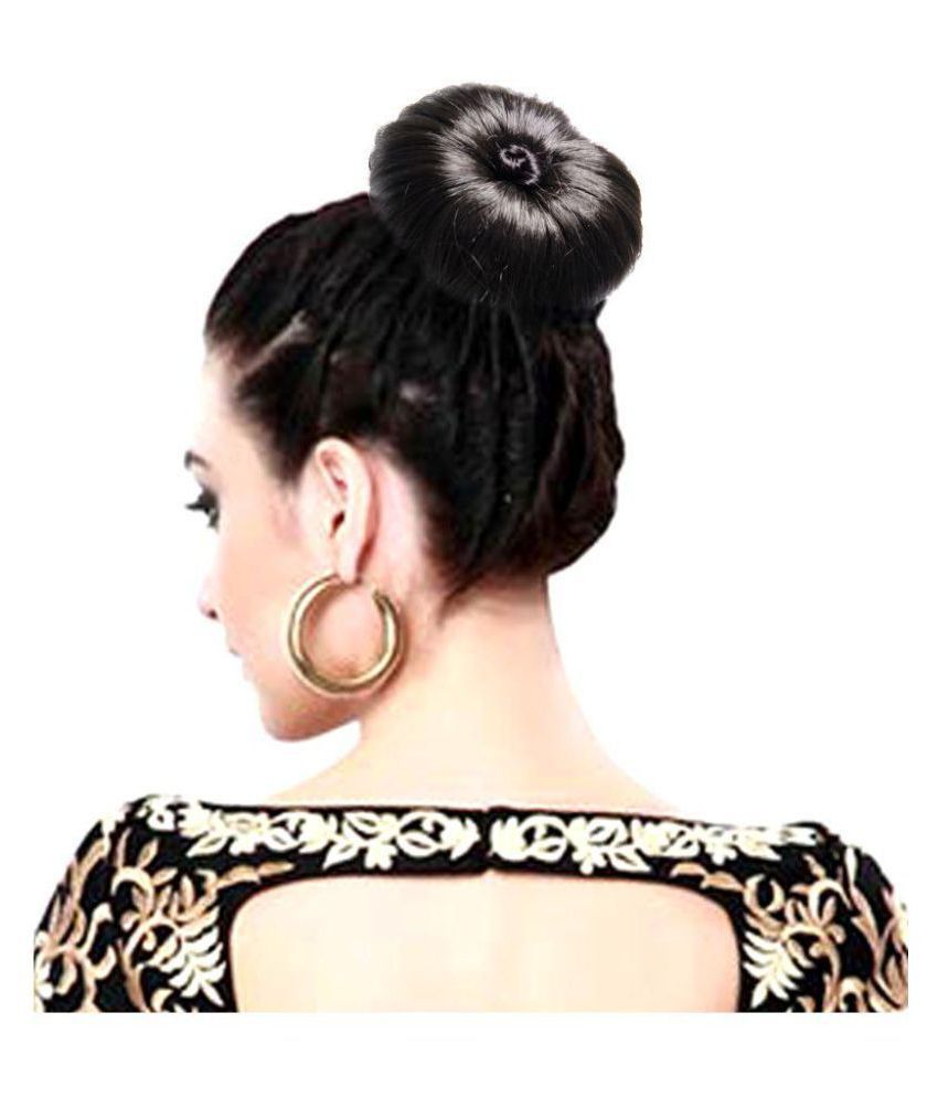 DLROW RIAH Black Casual Hair Puff Buy Online At Low Price In India