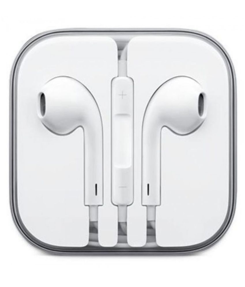 TESORQ EarPods with 3.5 mm Headphone Plug for iPhone 5 / 5C / 5S / 6 ...