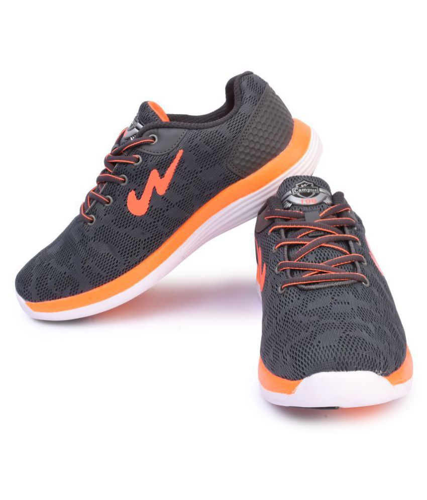 Campus ZEAL Gray Running Shoes - Buy Campus ZEAL Gray Running Shoes ...