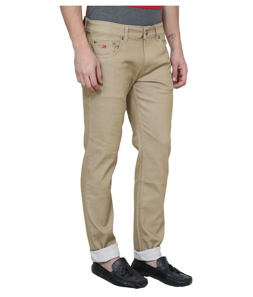 baggy khaki jeans