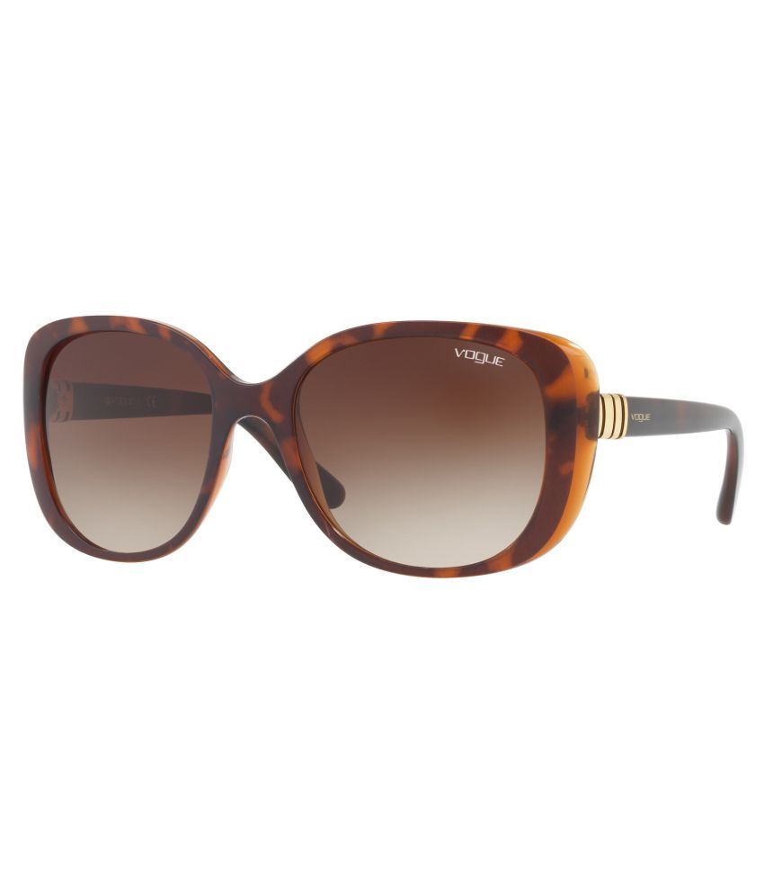 Vogue Brown Butterfly Sunglasses ( 0VO5155S23861355 ) - Buy Vogue Brown ...