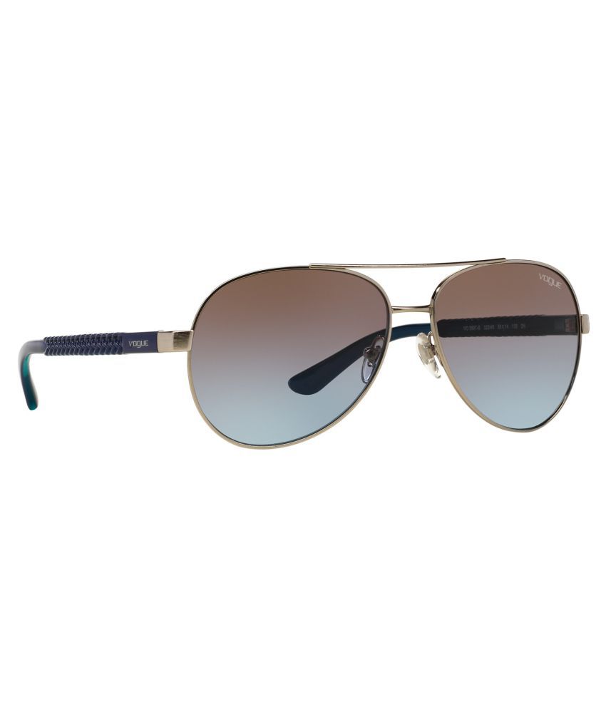Vogue - Silver Pilot Sunglasses ( 0VO3997S323-4858 ) - Buy Vogue ...