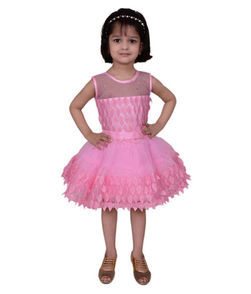 pink barbie frocks