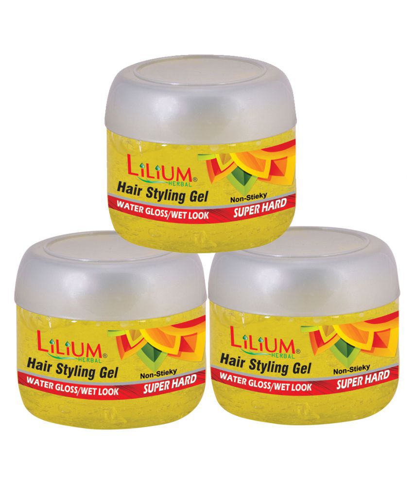 Lilium Herbal Hair Styling Gel 300 ml Pack of 3: Buy Lilium Herbal Hair  Styling Gel 300 ml Pack of 3 at Best Prices in India - Snapdeal
