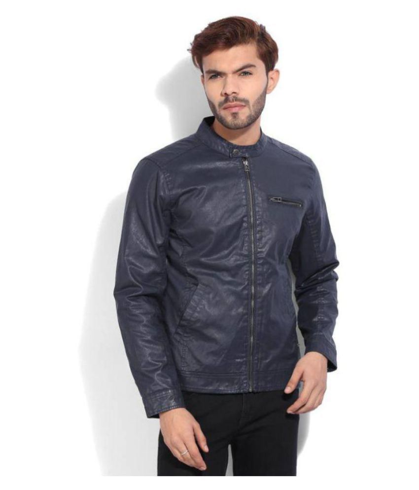 United Colors of Benetton Navy Casual Jacket - Buy United Colors of Benetton Navy Casual Jacket 