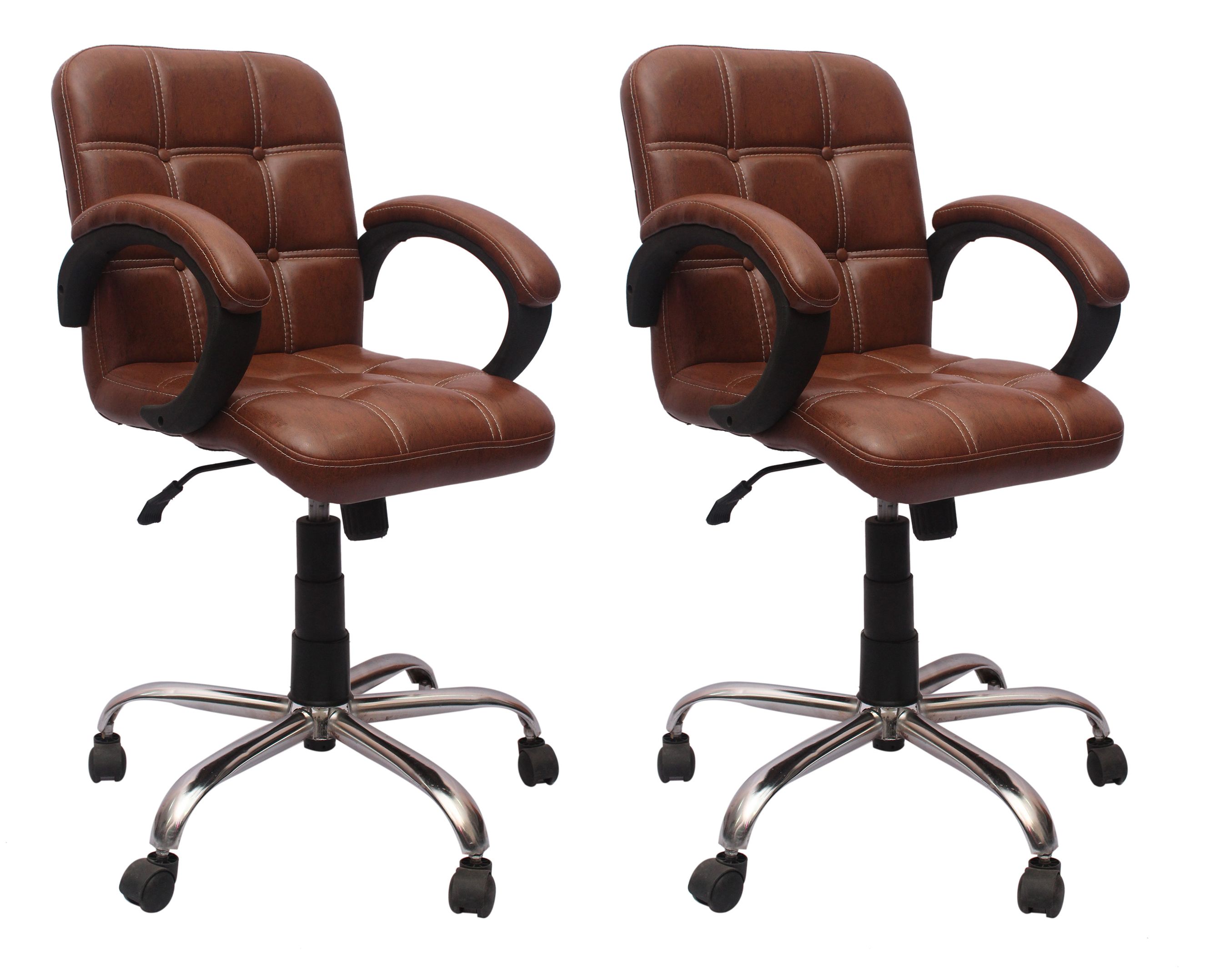 Vj interior leatherette office arm chair combo buy Vj interior leatherette office arm chair combo buy