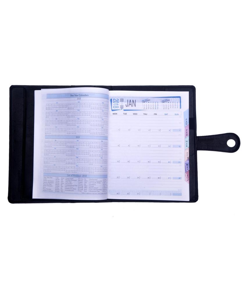 Highcliff leather cover with watch Personal Lock Journal Diary Notebook