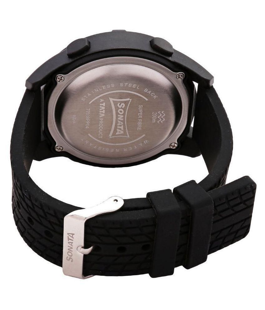 how to set sonata digital watch time