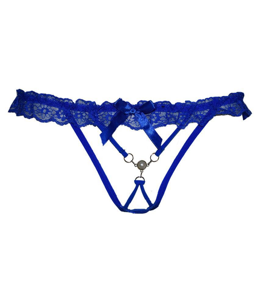 Buy Velvet Dreams Lace Crotchless Panties Online at low price. 